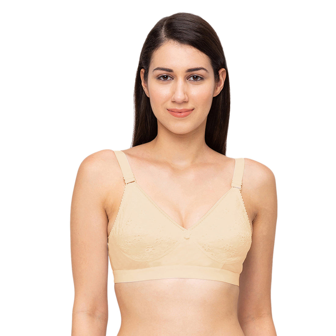 CUT & SEW COTTON BRA | CHAPALI