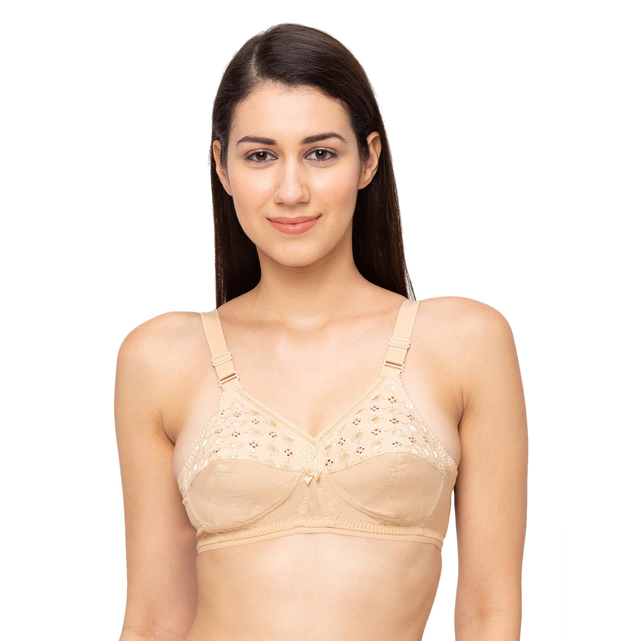COTTON PLAIN BRA | NARI