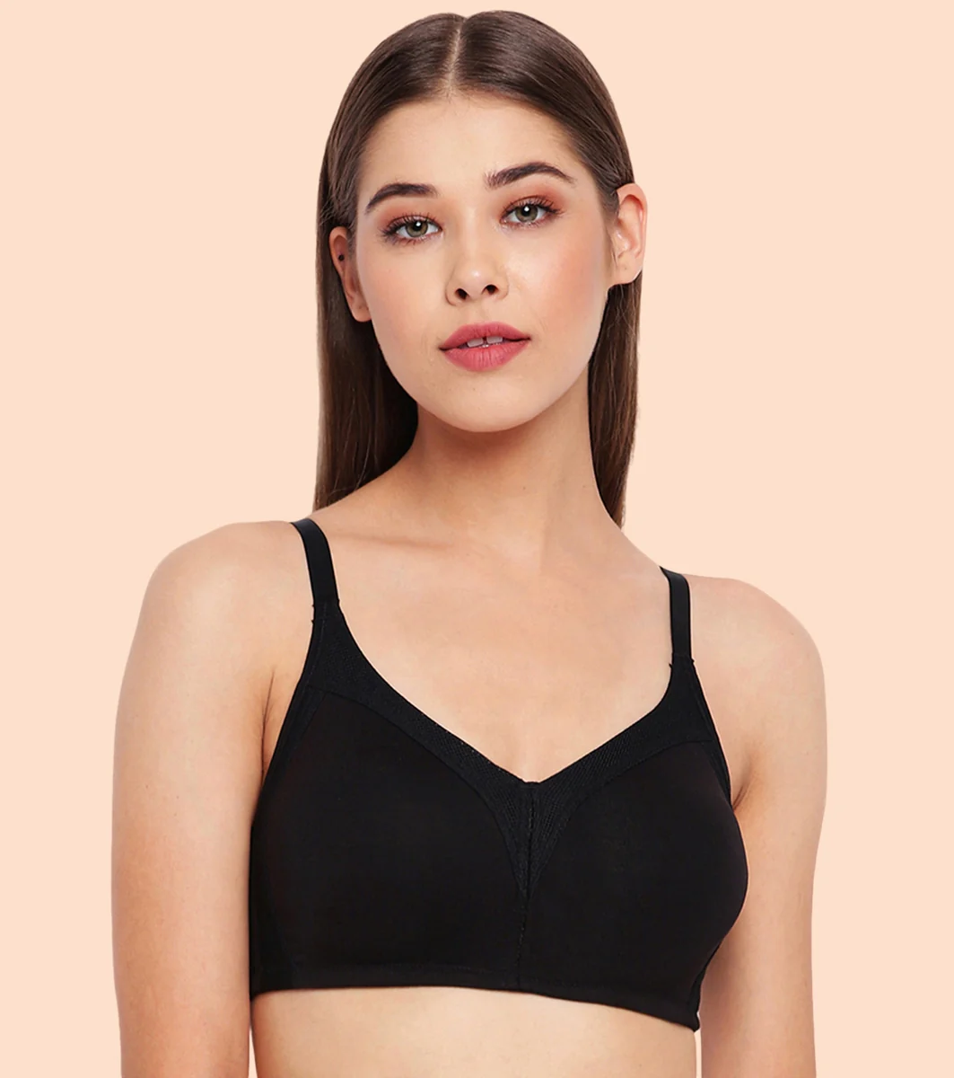 Fab-Cool M-Frame Jiggle Control Full Support Stretch Cotton Bra | AB75