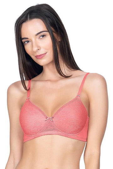 Lace Essentials Padded Non-Wired Bra | 24302